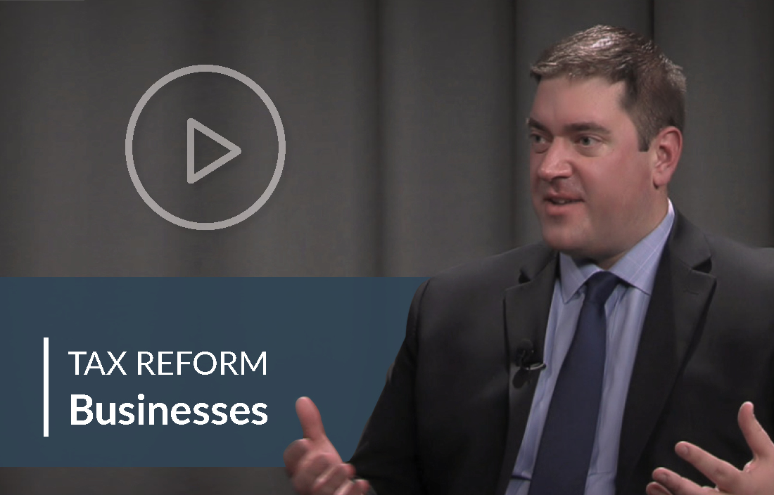 Tax Reform Video about considerations for businesses
